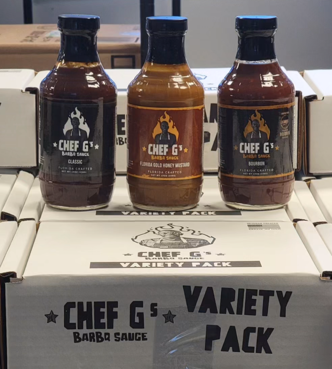 Chef G BarBQ Variety Pack - Get all 3 and SAVE!