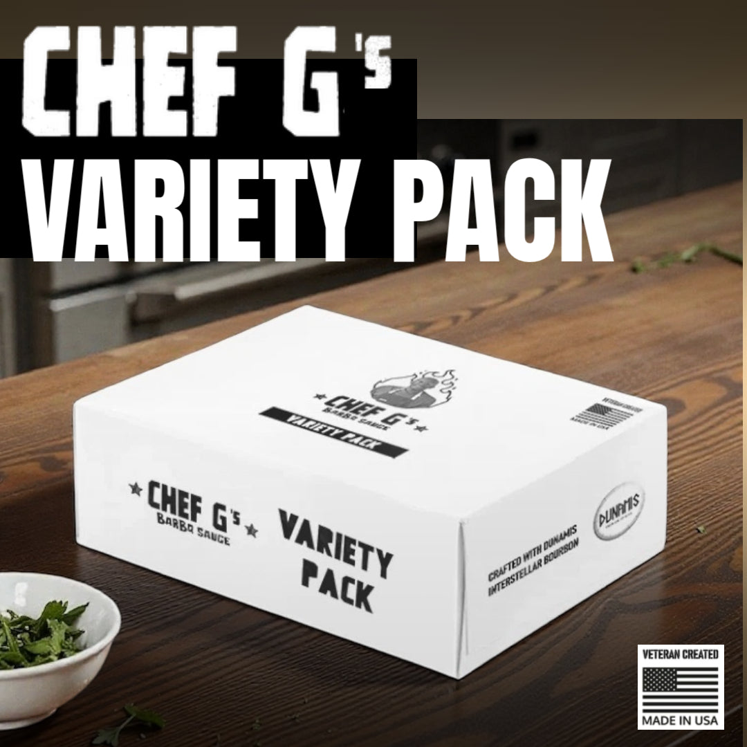 Chef G BarBQ Variety Pack - Get all 3 and SAVE!